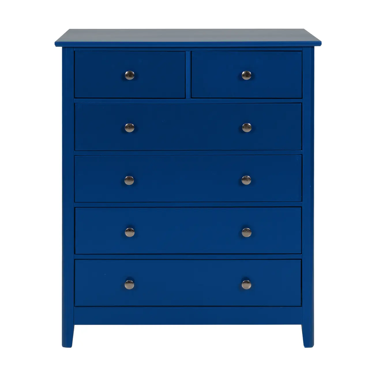 CÔMODA 6 GAVETAS 83 CM X 43 CM DEVON - AZUL - Foto 1