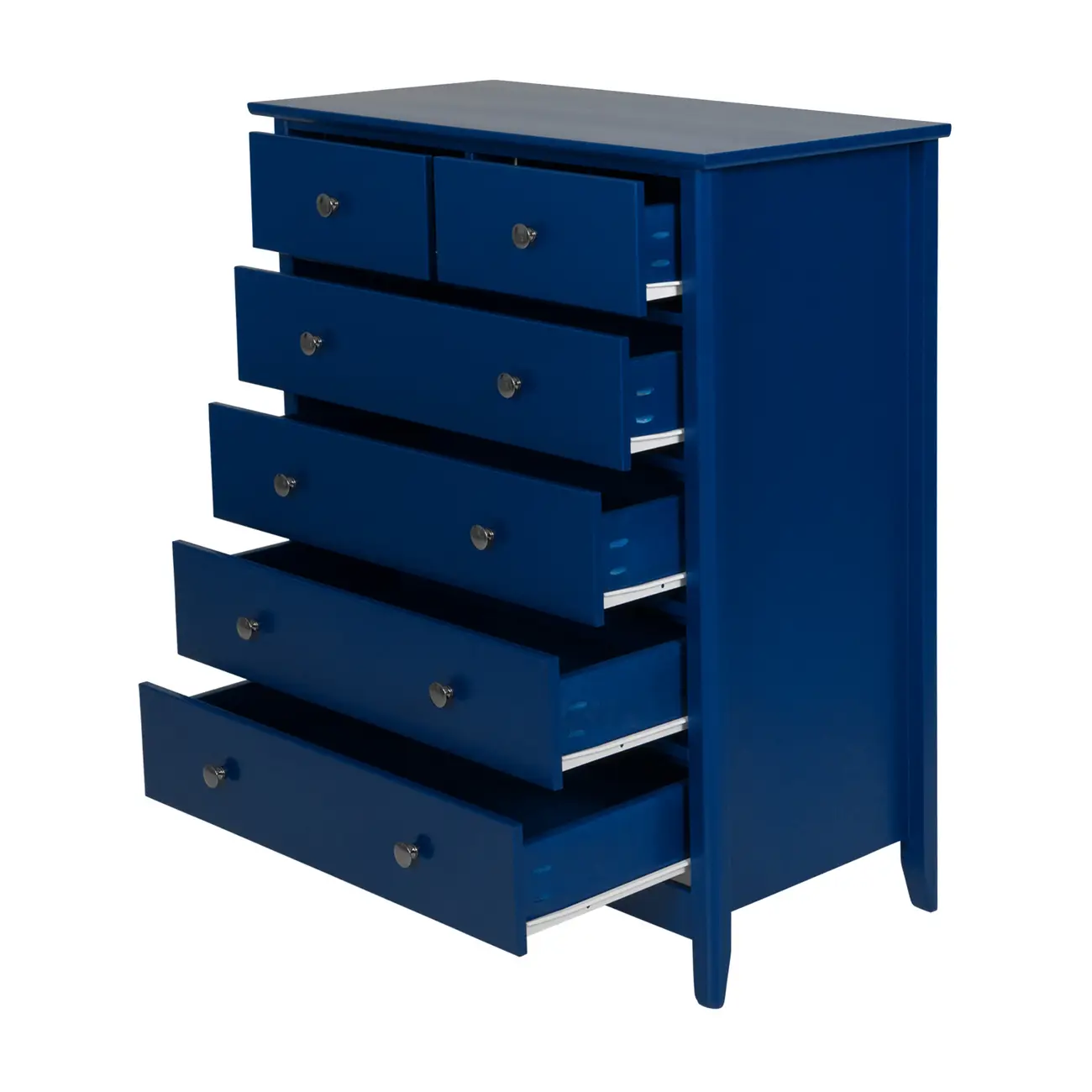 CÔMODA 6 GAVETAS 83 CM X 43 CM DEVON - AZUL - Foto 3