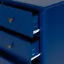 CÔMODA 6 GAVETAS 83 CM X 43 CM DEVON - AZUL - Foto 5
