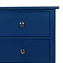 CÔMODA 6 GAVETAS 83 CM X 43 CM DEVON - AZUL - Foto 7