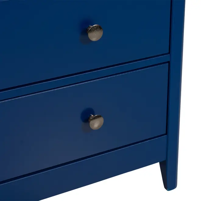 CÔMODA 6 GAVETAS 83 CM X 43 CM DEVON - AZUL - Foto 8