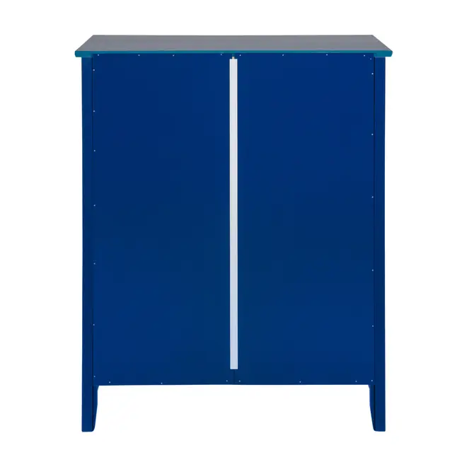 CÔMODA 6 GAVETAS 83 CM X 43 CM DEVON - AZUL - Foto 9