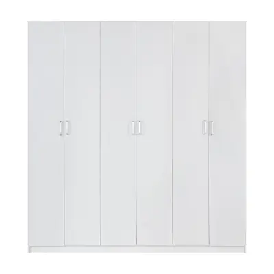 GUARDA-ROUPA 6 PORTAS RULER