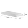 CAMA DE SOLTEIRO INFERIOR 88 CM PATCHFLOWER - BRANCO - Foto 2