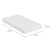 COLCHÃO DE ESPUMA BERÇO 68 CM X 1,30 M X 12 CM DOSS - DENSIDADE 20 - Foto 2