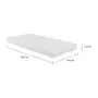 COLCHÃO DE ESPUMA INFANTIL 78 CM X 1,62 M X 12 CM DOSS - DENSIDADE 20 - Foto 5