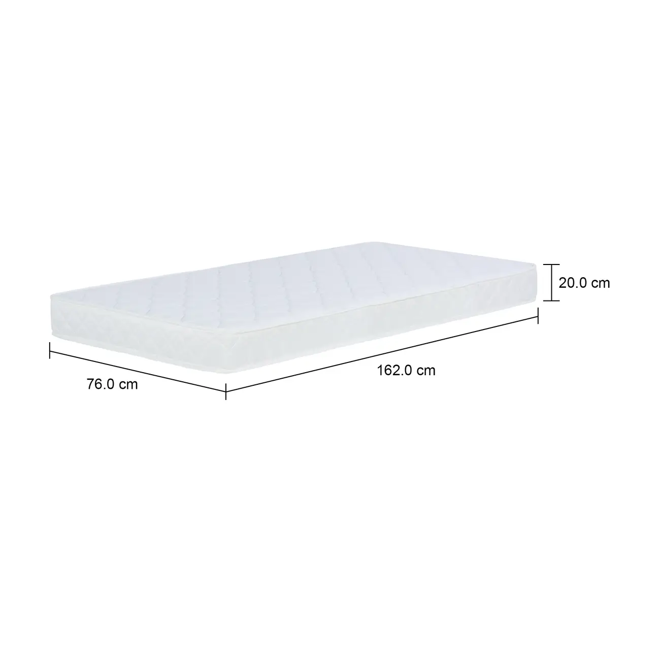 COLCHÃO DE ESPUMA INFANTIL 78 CM X 1,62 M X 12 CM DOSS - DENSIDADE 20 - Foto 4