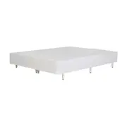 BASE PARA CAMA BOX QUEEN 1,58 M X 1,98 M MAX - CORSIN BRANCO - Foto 1