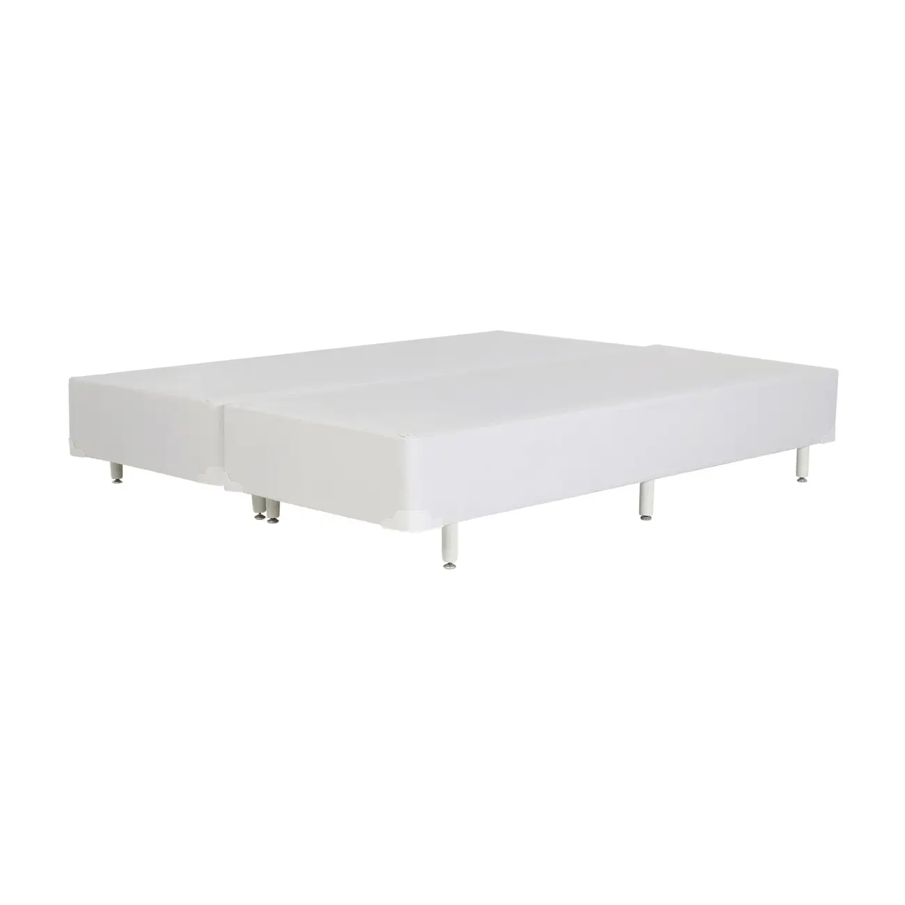 BASE PARA CAMA BOX QUEEN 1,58 M X 1,98 M MAX - CORSIN BRANCO - Foto 1