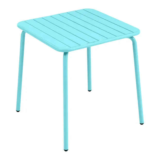 MESA 70 CM X 70 CM ALMARÉ - VERDE ÁGUA - Foto 2