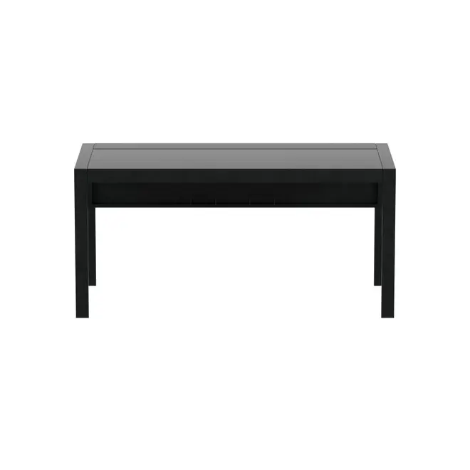 MESA DE ESCRITÓRIO 1,60 M X 75 CM BRÁS - GRAFITE FOSFATIZADO - Foto 1
