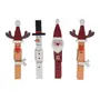 PRENDEDOR COM 4 PEÇAS HOHO HOME - VERMELHO HINDU/BRANCO - Foto 1