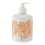 PORTA-SABONETE LÍQUIDO TÃO LONGE TÃO PERTO - BRANCO/CASCA DE URUCUM - Foto 3
