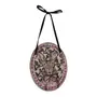 ADORNO PAREDE 9 CM PASCOQUETTE - VIN ROSE/PRETO - Foto 1