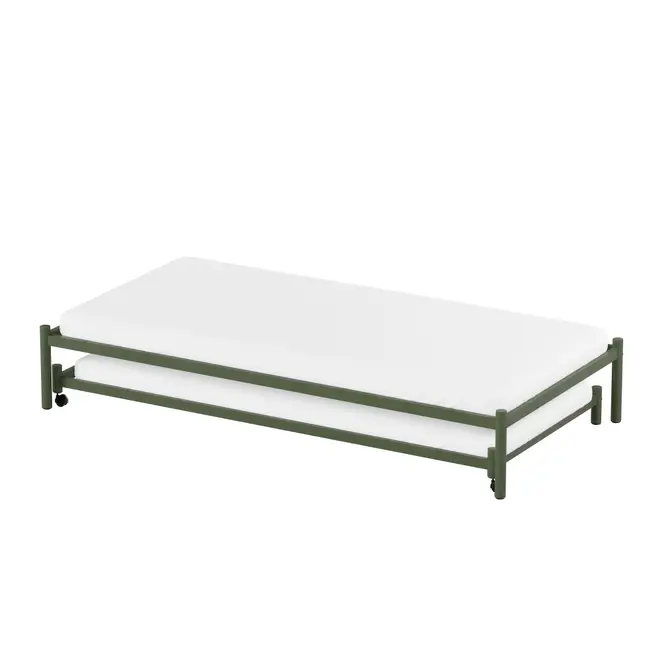 CAMA DE SOLTEIRO 88 C/CAMA INF 78 FLAT - MUSGO/MUSGO - Foto 14
