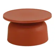 MESA DE CENTRO REDONDA 67 CM ALTIPLANO - TERRACOTA - Foto 1