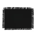 PRETO - LUGAR AMERICANO TECIDO 33 CM X 48 CM HIMBA