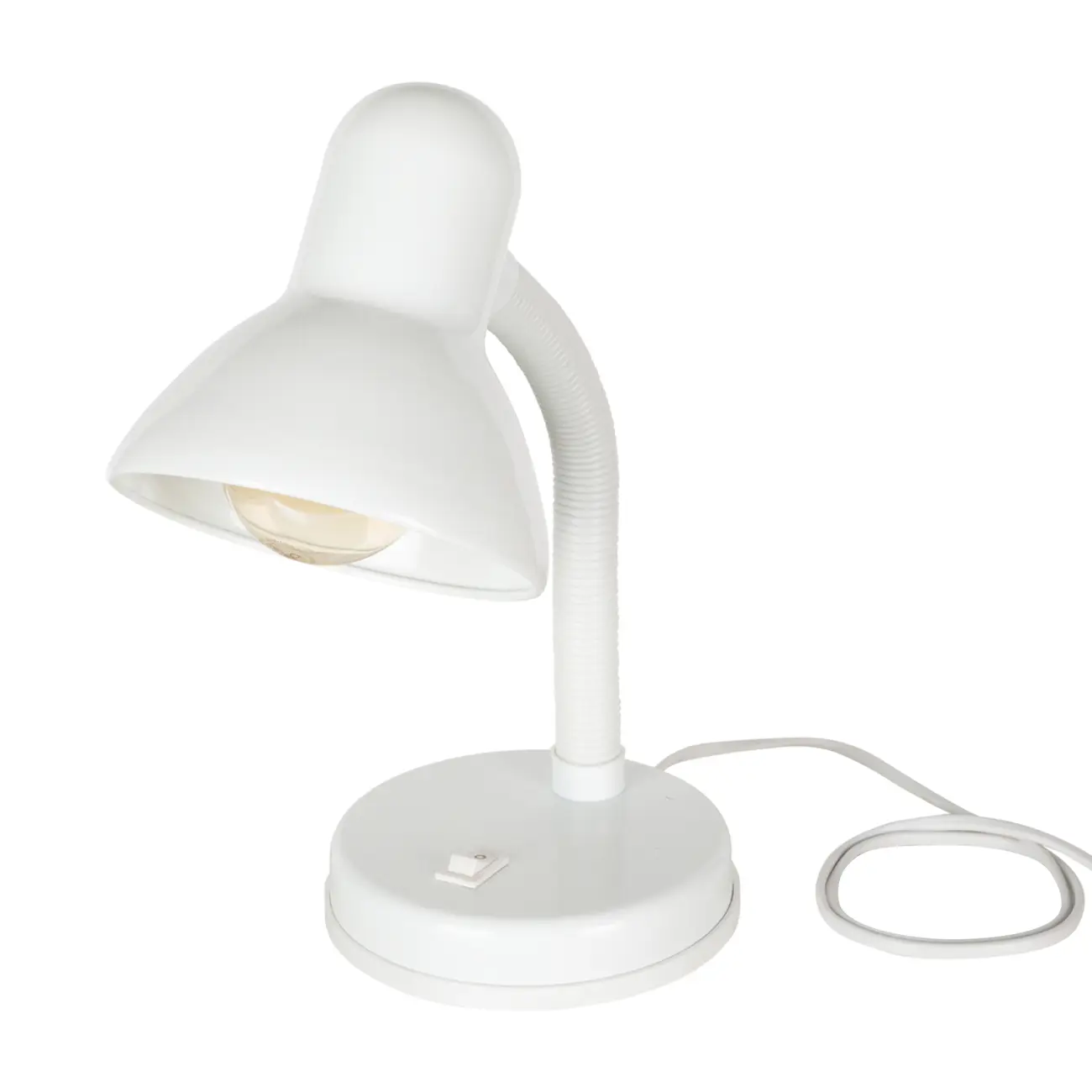 LUMINÁRIA DE MESA DIC - BRANCO/BRANCO - Foto 1