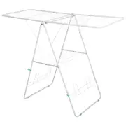 VARAL DE CHÃO DOBRÁVEL 1,41 M X 60 CM WIPE - BRANCO/MENTA - Foto 2