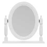 ESPELHO 54 CM X 54 CM CAMPAGNE - BRANCO/PRATA - Foto 1