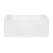 CESTO 30 CM X 18 CM X 12 CM GREAT - BRANCO TRANSLUCIDO - Foto 1