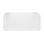 BRANCO TRANSLUCIDO - CESTO 30 CM X 18 CM X 12 CM GREAT
