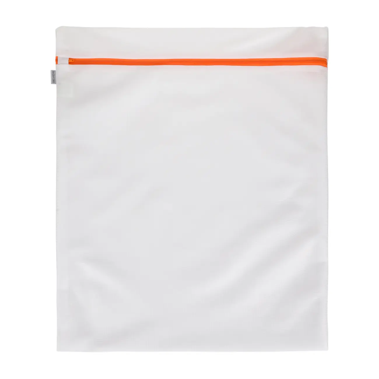 SACO PROTETOR PARA LAVAR ROUPA 57 CM X 46 CM SAFE - BRANCO/KORAL - Foto 1