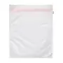 SACO PROTETOR PARA LAVAR ROUPA 57 CM X 46 CM SAFE - BRANCO/KORAL - Foto 3