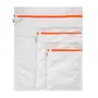 SACO PROTETOR PARA LAVAR ROUPA 57 CM X 46 CM SAFE - BRANCO/KORAL - Foto 4