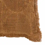 CAPA ALMOFADA 45 CM X 45 CM FULAS - CANELA DO CEILÃO - Foto 3