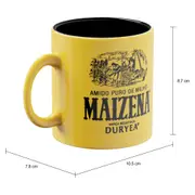CANECA 270 ML MAIZENA - AMARELO/PRETO - Foto 2