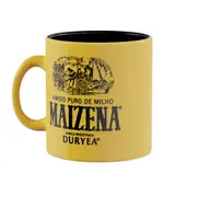 CANECA 270 ML MAIZENA - AMARELO/PRETO - Foto 1