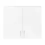 ARMÁRIO DE COZINHA AÉREO 80 CM 2 PORTAS PRÁTICA - BRANCO - Foto 1