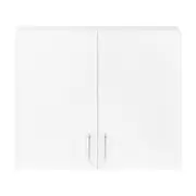 ARMÁRIO DE COZINHA AÉREO 80 CM 2 PORTAS PRÁTICA - BRANCO - Foto 1