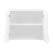 ARMÁRIO DE COZINHA AÉREO 80 CM 2 PORTAS PRÁTICA - BRANCO - Foto 4