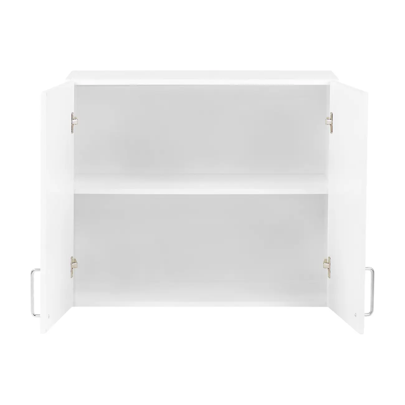 ARMÁRIO DE COZINHA AÉREO 80 CM 2 PORTAS PRÁTICA - BRANCO - Foto 4