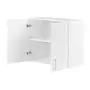 ARMÁRIO DE COZINHA AÉREO 80 CM 2 PORTAS PRÁTICA - BRANCO - Foto 5