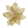 PRENDEDOR FLOR 14 CM FINE FESTIVITY C/2 - OURO - Foto 9