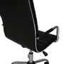 CADEIRA HOME OFFICE SEATTLE - CROMADO/PRETO - Foto 5