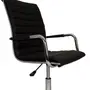 CADEIRA HOME OFFICE SEATTLE - CROMADO/PRETO - Foto 6