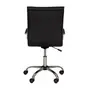 CADEIRA HOME OFFICE SEATTLE - CROMADO/PRETO - Foto 7