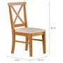 CADEIRA DINA - NOZES/CREAM - Foto 10