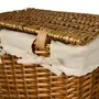 CESTO PARA ROUPA 33 CM X 24 CM X 45 CM BOULE - FIBRA CLARA/ BEGE - Foto 7