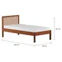 CAMA DE SOLTEIRO 88 CM TINTO - NOZES - Foto 8