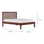 CAMA DE CASAL 1,38 M TINTO HIGH - NOZES - Foto 8