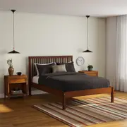 CAMA DE CASAL 1,38 M TINTO HIGH - NOZES - Foto 9