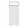 ARMÁRIO PARA LAVANDERIA BAIXO 1 PORTA COM RODÍZIOS ALL WEEK - BRANCO - Foto 1