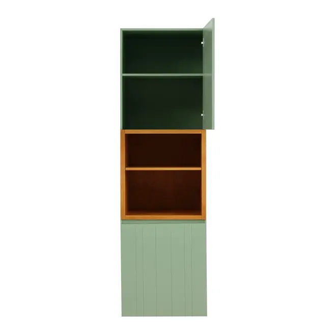 PANELEIRO/MICRO-ONDAS 2 PORTAS 60 CM X 2 M - SÁLVIA/AMÊNDOA - Foto 3