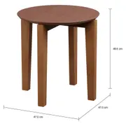 MESA LATERAL REDONDA 47 CM TREICY - NOZES - Foto 2
