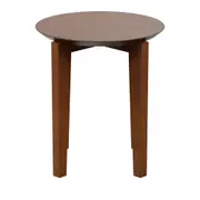 MESA LATERAL REDONDA 54 CM TREICY - NOZES - Foto 1